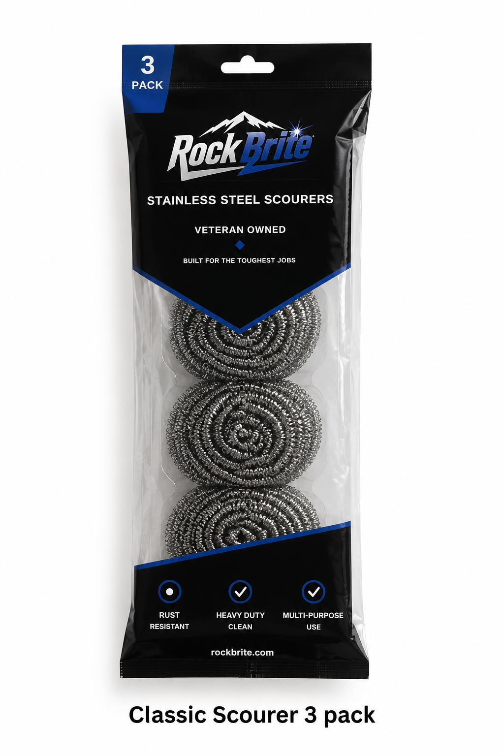 Classic Scourer - 3 pack